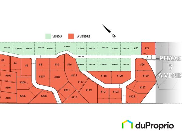 rue des Pommiers, St-Côme for sale