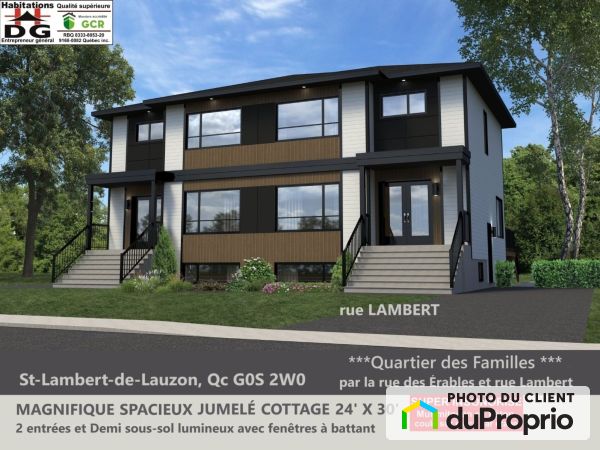 120 rue Lambert, St-Lambert-De-Lauzon for sale