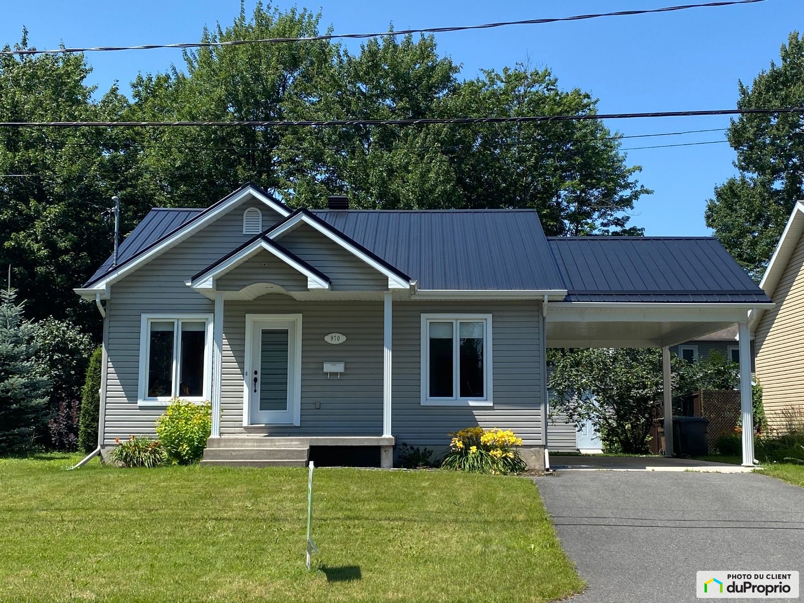 Bungalow for sale Victoriaville 4 bedrooms 1 bathroom 1077467