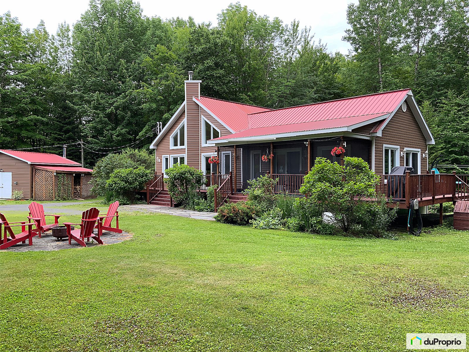 Maison bigénération à vendre Potton (Mansonville) 4 chambres 1080023