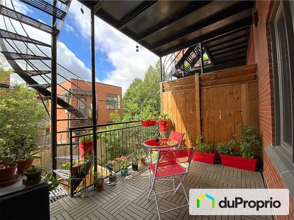 Terrace - 5590 avenue de l&#39;Esplanade, Le Plateau-Mont-Royal for sale