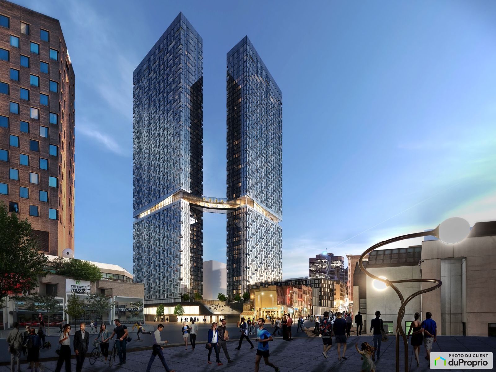 Condo neuf à vendre VilleMarie (CentreVille et VieuxMontréal) 1082516