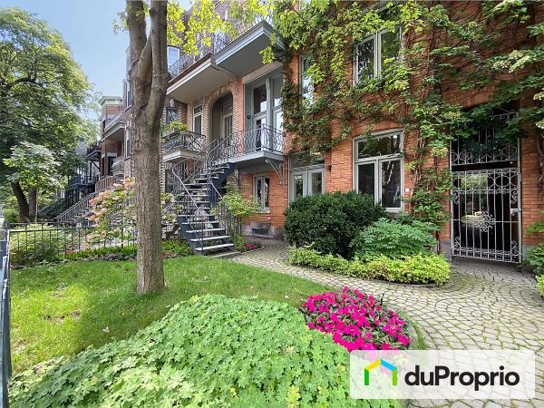 4892, rue Hutchison, Le Plateau-Mont-Royal à vendre