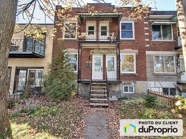 6908-6910-6912, rue Cartier, Rosemont / La Petite Patrie à vendre