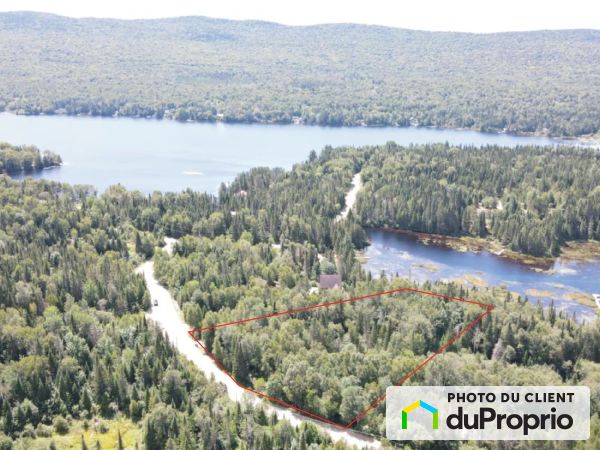 Aerial View - chemin du Lac des Aulnes, St-Donat for sale