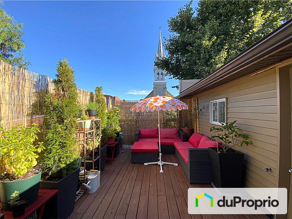 Terrasse - 1187, rue Plessis, Ville-Marie (Centre-Ville et Vieux-Montréal) à vendre