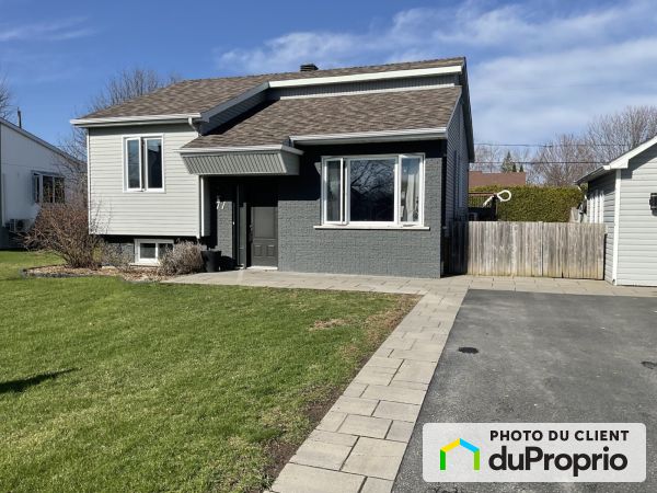 77, rue des Mésanges, Coteau-Du-Lac à vendre