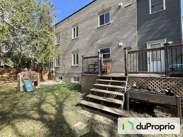 Backyard - 4640 avenue Jeanne-d&#39;Arc, Rosemont / La Petite Patrie for sale