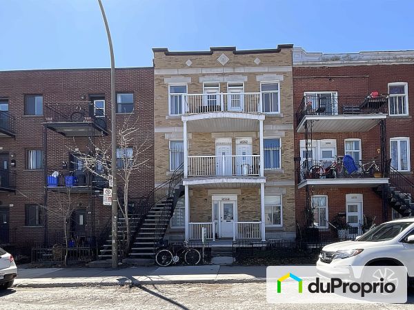 4564, rue D&#39;Iberville, Le Plateau-Mont-Royal à vendre