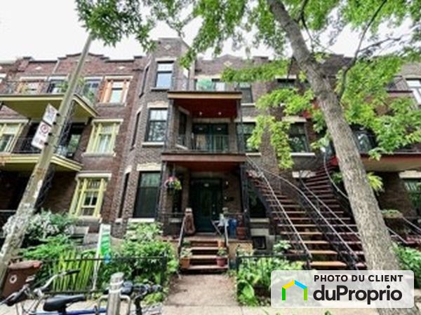 4303 rue Chapleau, Le Plateau-Mont-Royal à vendre