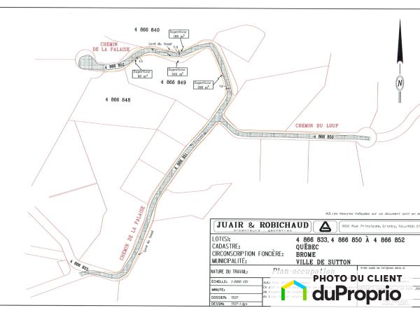  chemin de la Falaise, Sutton for sale