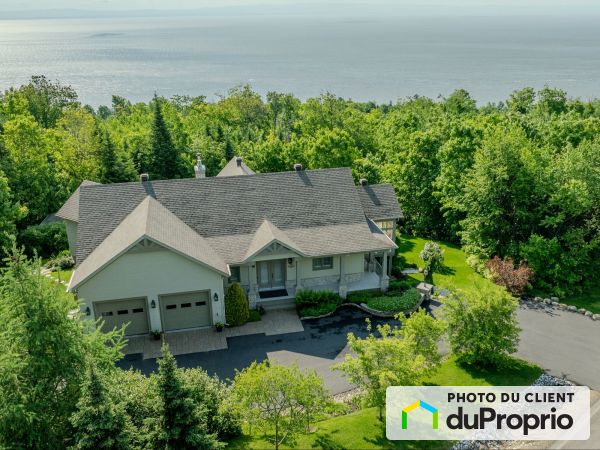 Aerial View - 55 chemin de la Vieille-Rivière, Petite-Rivière-St-François for sale