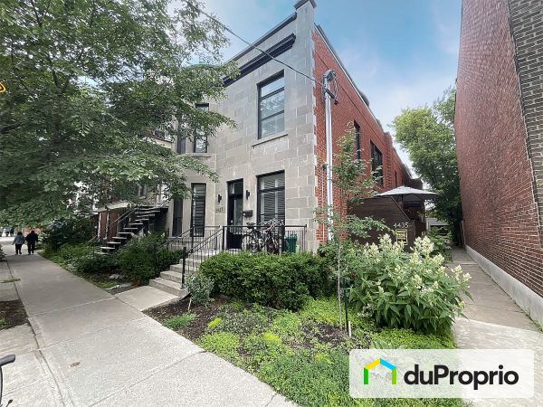 2-4435, rue Marquette, Le Plateau-Mont-Royal à vendre