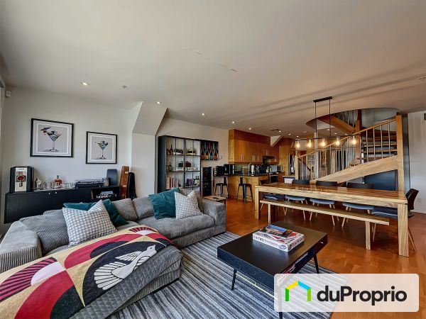 Apartment Living Room - 408-1 rue de Castlenau Est, Villeray / St-Michel / Parc-Extension for sale