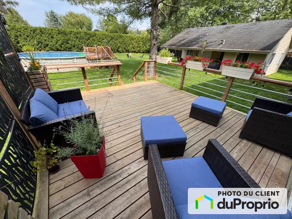 Backyard - 1724 rue Bachand, Carignan for sale