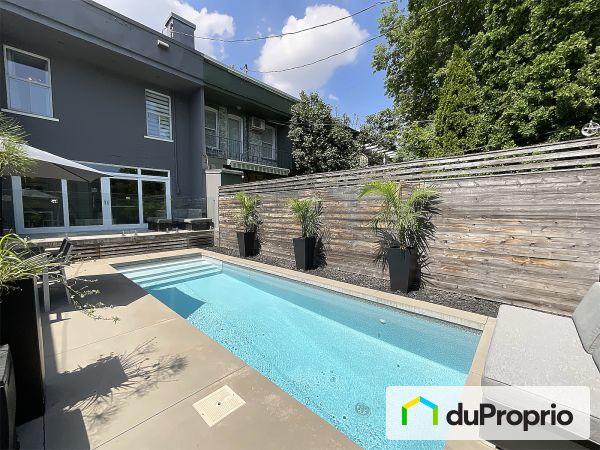 Backyard - 912 rue Gilford, Le Plateau-Mont-Royal for sale