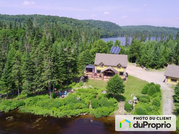Aerial View - 20 baie des Rats, La Tuque (Lac-Édouard) for sale