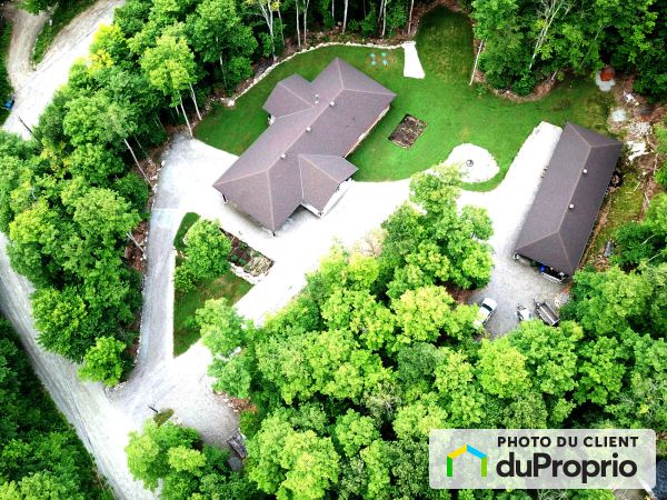 Aerial View - 144 chemin des Sables, Val-Des-Monts for sale