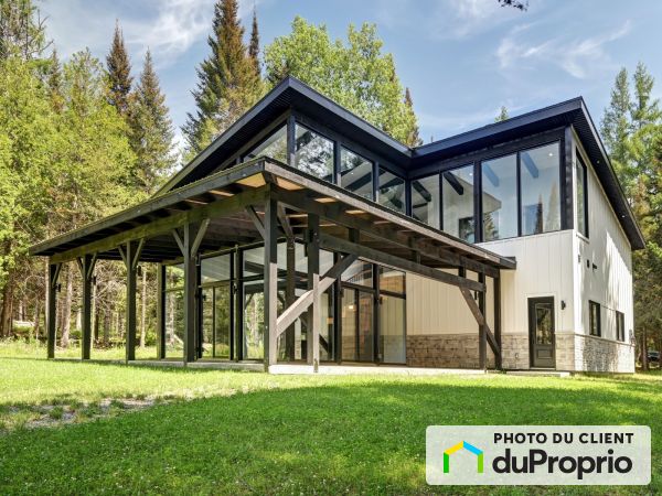 Rear View - 730 chemin Boréal, Rivière-Rouge (Ste-Véronique) for sale