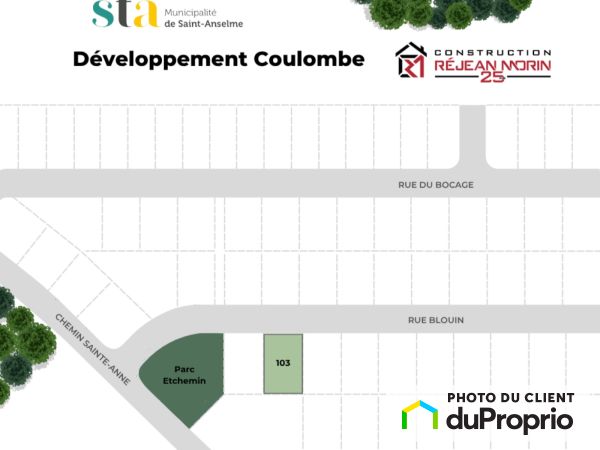 . rue du Bocage, St-Anselme for sale