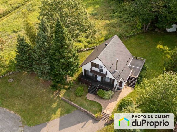 Vue aérienne - 50 rue Paul, St-Sauveur à vendre