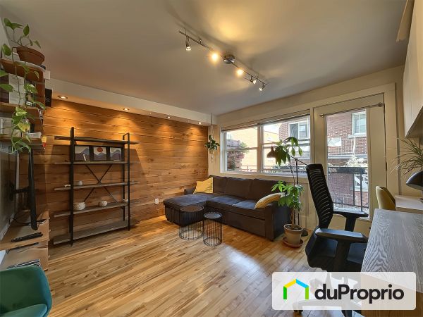 Apartment Living Room - 8-5141 boulevard Saint-Michel, Rosemont / La Petite Patrie for sale