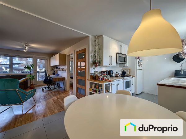 Dining Room / Living Room - 8-5141 boulevard Saint-Michel, Rosemont / La Petite Patrie for sale