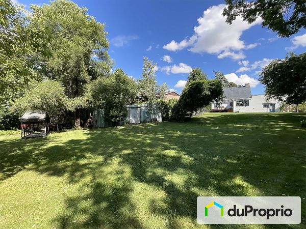 Cour arrière - 3745, boulevard Gouin Est, Montréal-Nord à vendre