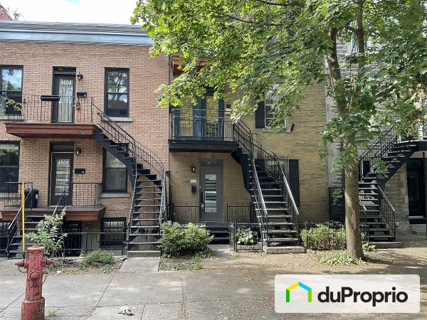 4612, rue Fabre, Le Plateau-Mont-Royal à vendre