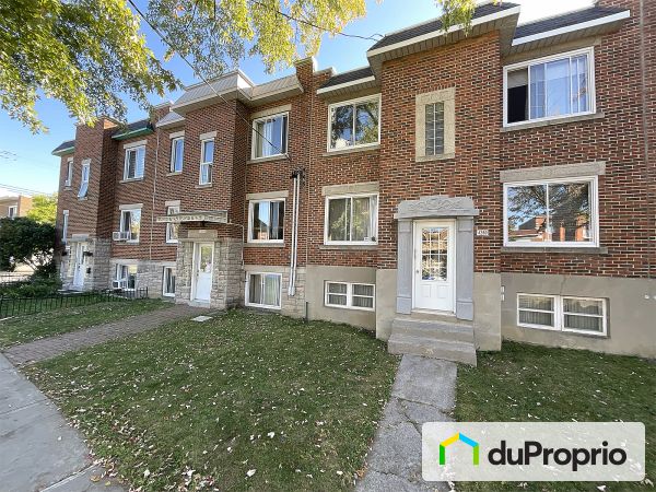 4280 rue Saint-Zotique Est, Rosemont / La Petite Patrie à vendre