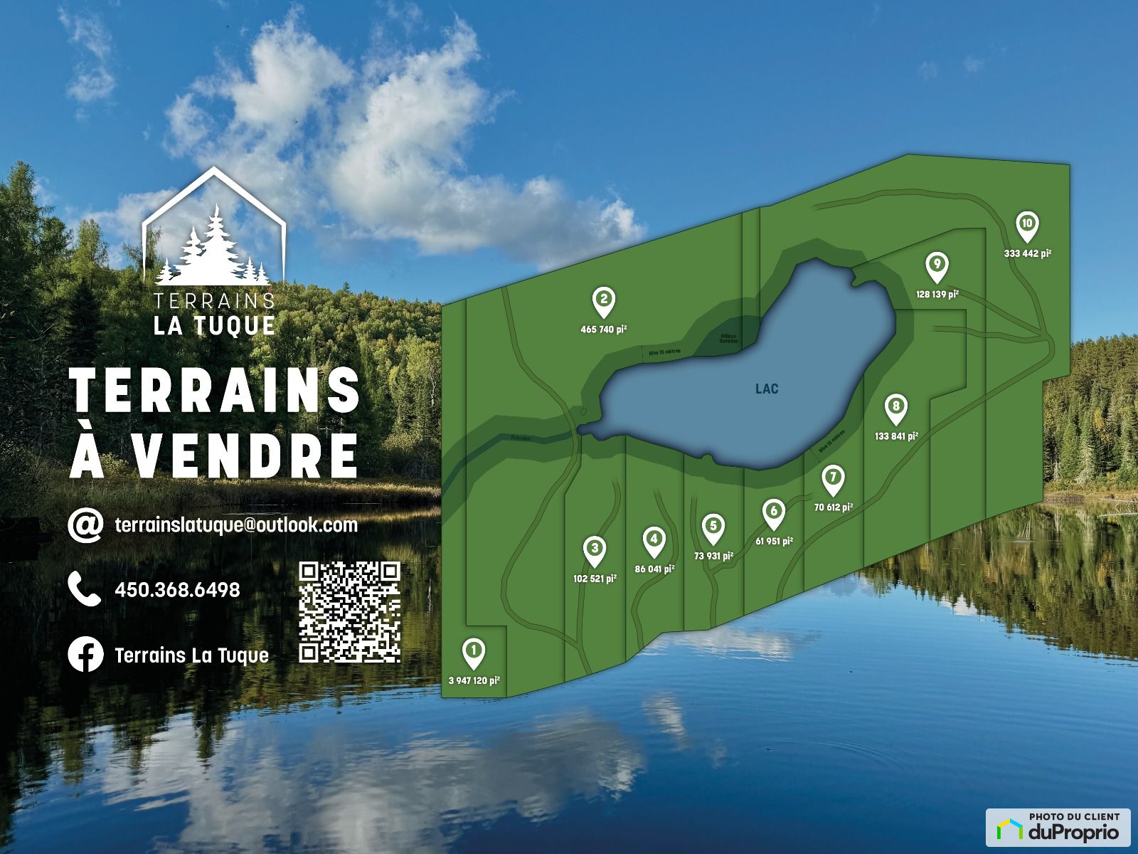 Terrains La Tuque — photo 1
