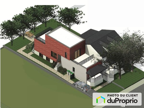 Plan de la maison - 10387, avenue Audoin, Montréal-Nord à vendre