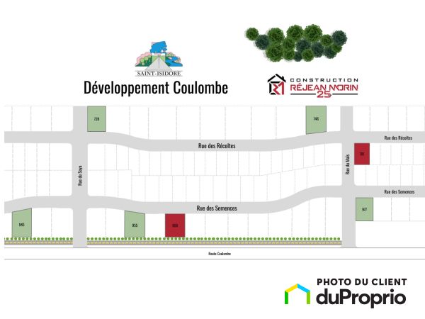 route Coulombe, St-Isidore for sale