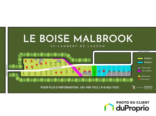 rue Amadines, St-Lambert-De-Lauzon for sale