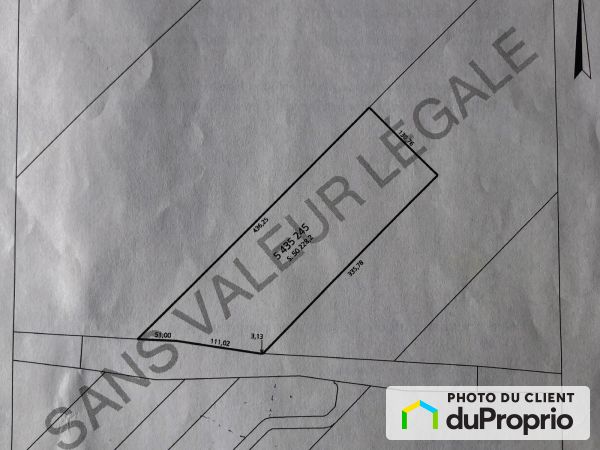 X, chemin du Nordet, St-Donat à vendre