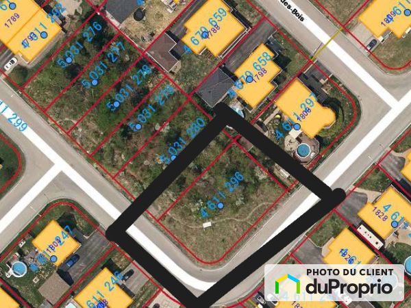 Aerial View -  rue de l&#39;Orée-Des-Champs, Jonquière (Arvida) for sale