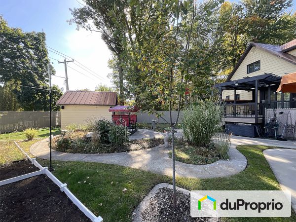 Cour arrière - 71, rue Rabeau, ND-De-L'Ile-Perrot à vendre