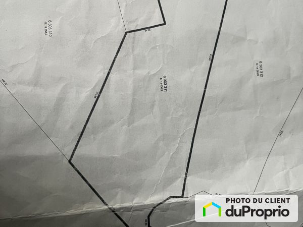 Lot plan - X chemin du Lac Lanthier est, Rivière-Rouge for sale