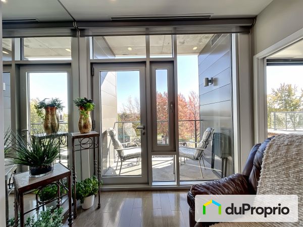 Rear Balcony - 319-11310 rue Notre-Dame Est, Pointe-Aux-Trembles / Montréal-Est for sale