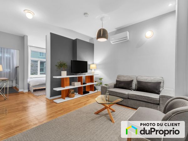 Living Room - 415 rue Boucher, Le Plateau-Mont-Royal for sale