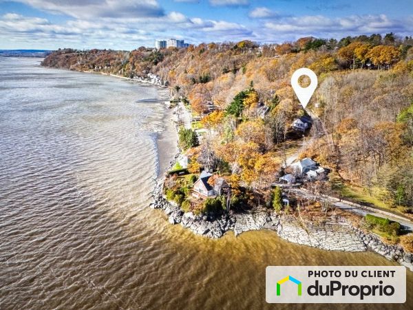 Vue aérienne - 308, chemin de la Plage-Saint-Laurent, St-Augustin-De-Desmaures à vendre