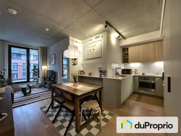 Apartment Living Room - 633-288 rue Richmond, Griffintown for sale