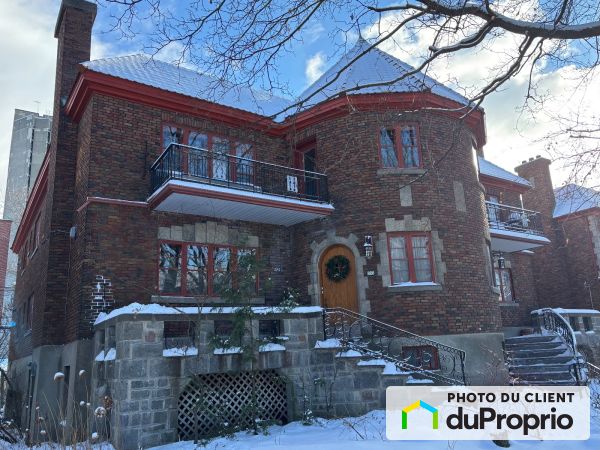 224-226, avenue Willowdale, Outremont à vendre