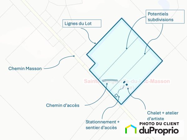 1260, chemin Masson, Ste-Marguerite-Du-Lac-Masson à vendre