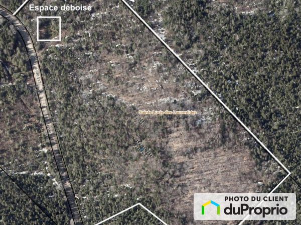 Aerial View - 2550 chemin des Hauteurs, Ste-Lucie-Des-Laurentides for sale