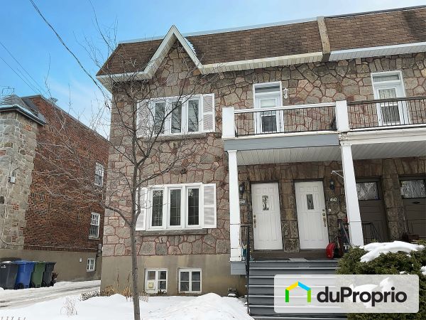 4542, avenue Royal, Côte-des-Neiges / Notre-Dame-de-Grâce à vendre