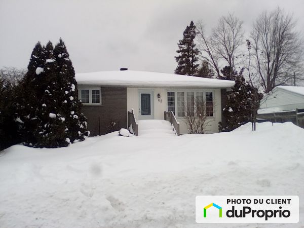 63, rue Boucher, Gatineau (Hull) à vendre