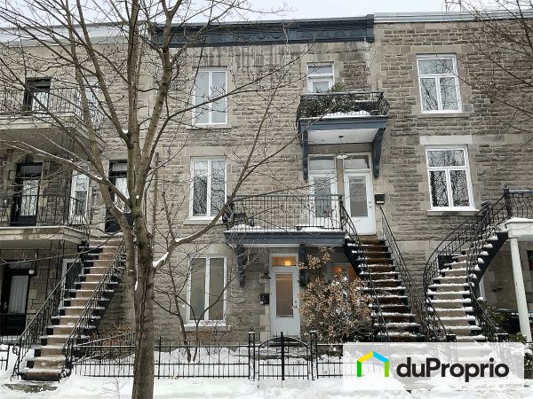 4426, avenue Christophe Colomb, Le Plateau-Mont-Royal à vendre
