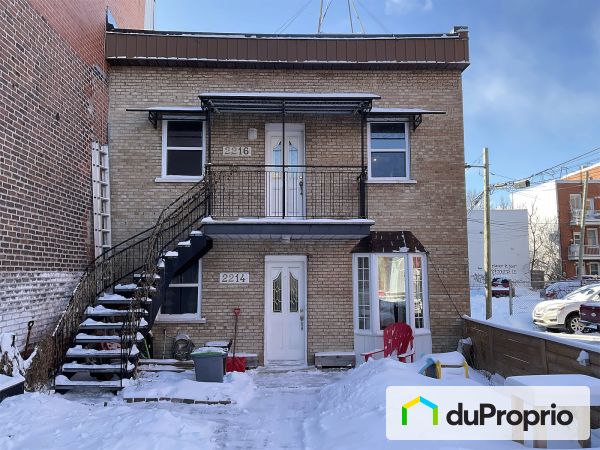 2214, rue Joliette, Mercier / Hochelaga / Maisonneuve à vendre