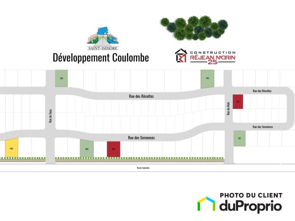 route Coulombe, St-Isidore for sale